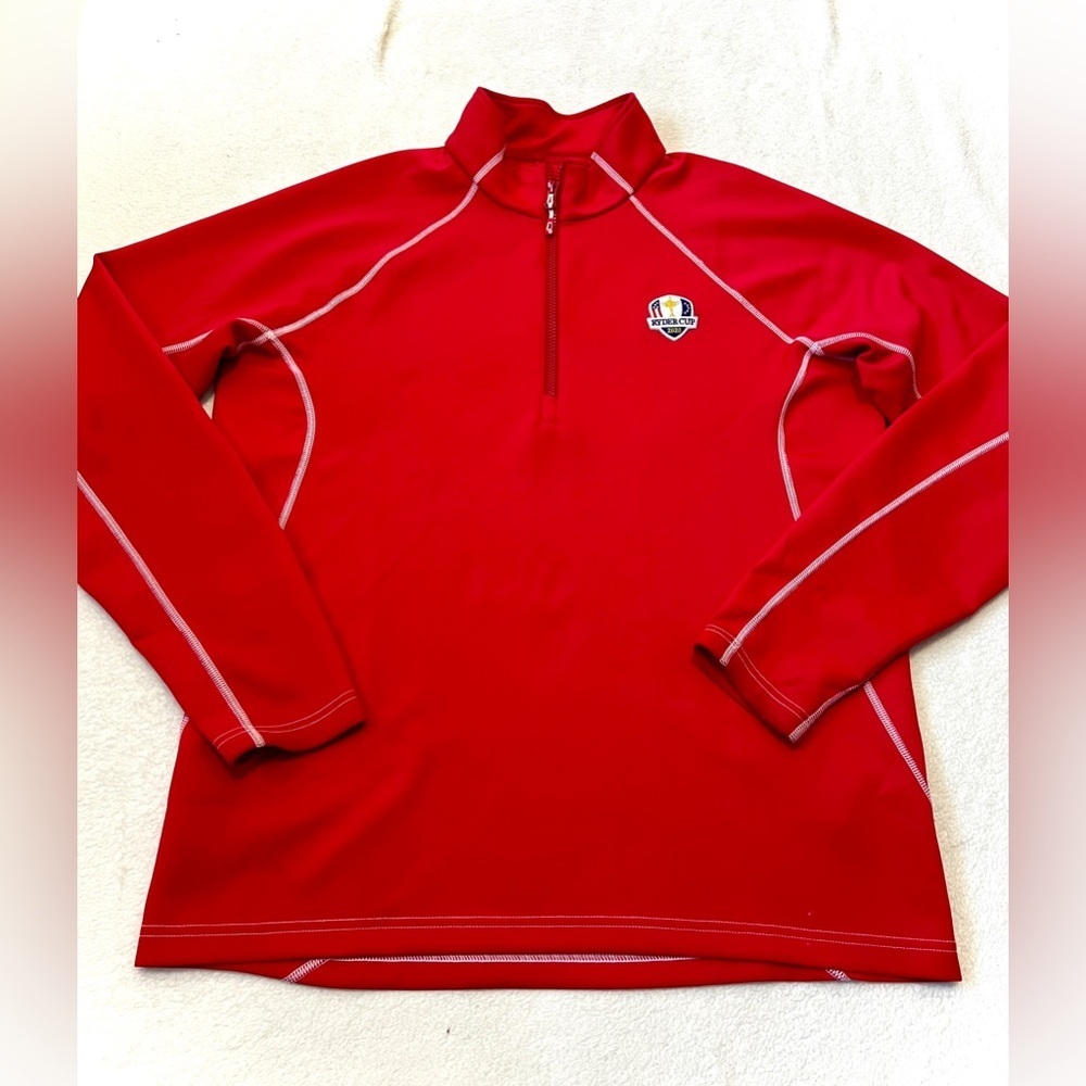 Sunice Ryder Cup 2020 Red Q-Zip Pullover - Large